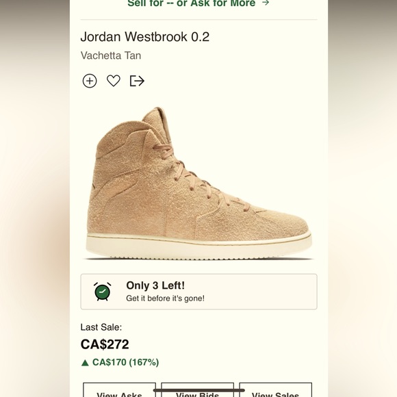 Air Jordans Westbrook 0.2 - Picture 1 of 6